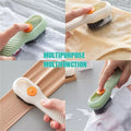 Random Color - Multifunctional Shoe Brush With Soap Dispenser