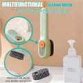 Random Color - Multifunctional Shoe Brush With Soap Dispenser