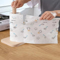 Reusable Kitchen Wipes Cleaning Cloths, 50 Wipes per Roll