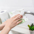 Reusable Kitchen Wipes Cleaning Cloths, 50 Wipes per Roll