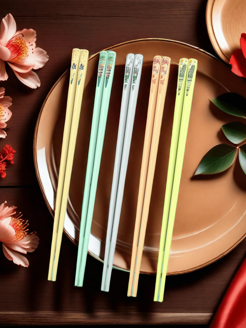 Pair of 5 - Reusable Chopsticks