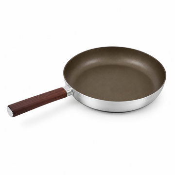 Stainless Steel Laser Etched Textured Surface Frypan
