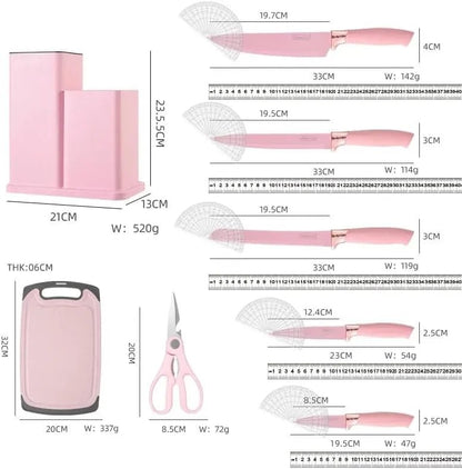 19 Pieces Silicone Kitchen Spoons with Knives Set - Techmanistan in Pakistan