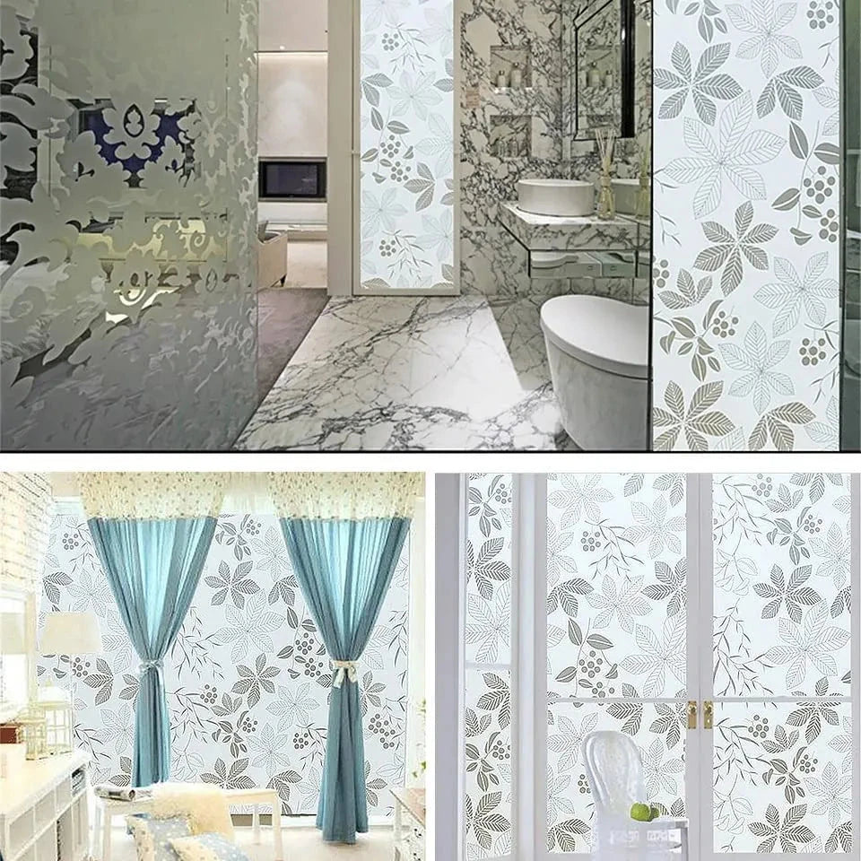 Self-Adhesive Privacy Glass/Window Film Techmanistan