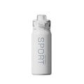 Stainless Steel Insulated Water Bottle 800ml – Dual Drink Sport Tumbler