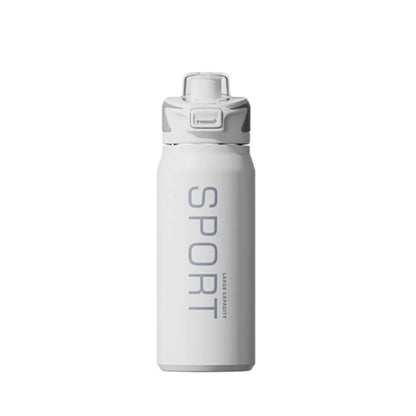 Stainless Steel Sport Dual Drink Insulated Water Bottle - 800ml