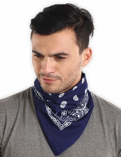 bandana dark blue