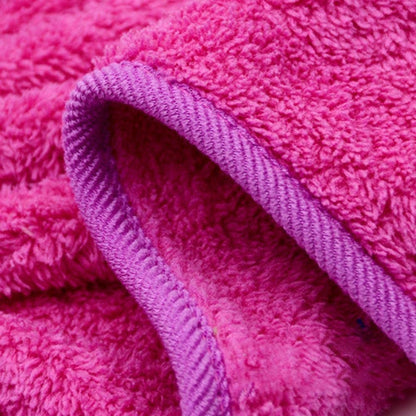 Pack of 3 - Soft Absorbent Thick Microfiber Hanging Bathroom Hand Towel Cloth Drying Pad Face Towel My Store