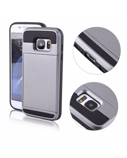 Hard Cover For Samsung Galaxy S7 Edge - Grey My Store
