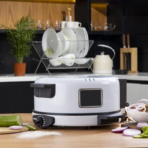 2 - in - 1 Arabic Bread & Pizza Maker - Techmanistan in Pakistan