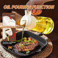 2 in 1 Oil Sprayer and Dispenser Bottle - 500ml - Techmanistan in Pakistan