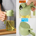 2 in 1 Oil Sprayer and Dispenser Bottle - 500ml - Techmanistan in Pakistan