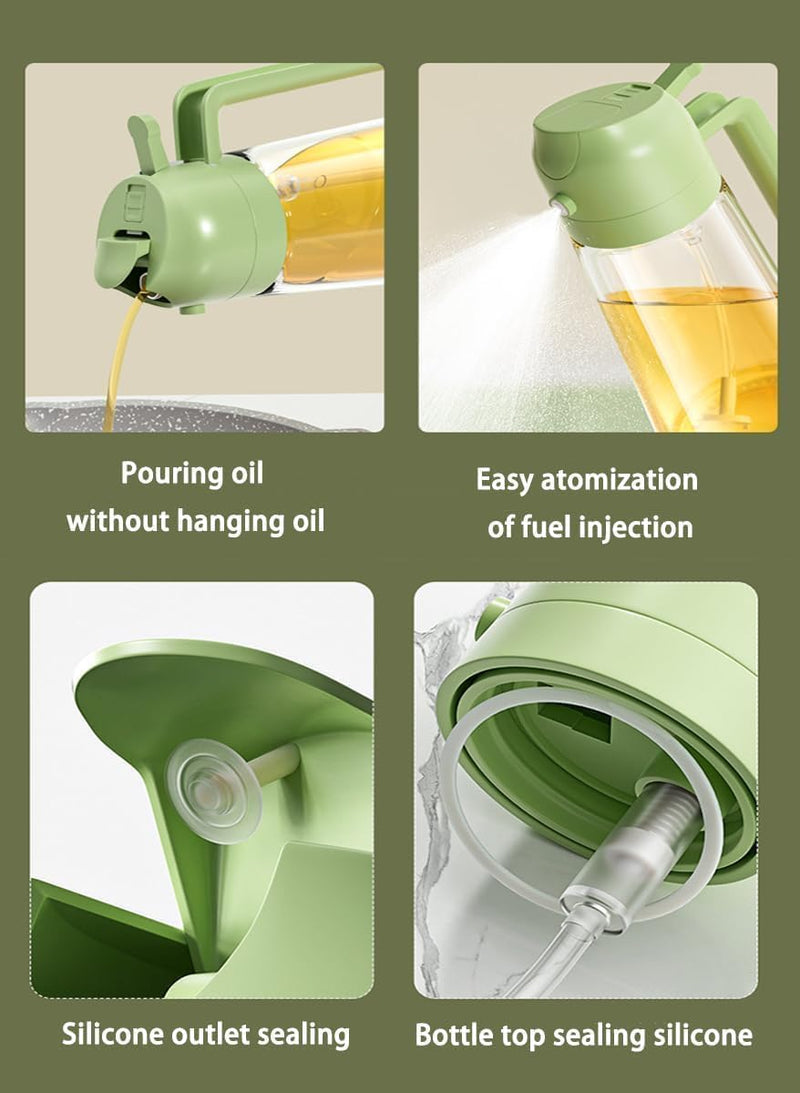 2 in 1 Oil Sprayer and Dispenser Bottle - 500ml - Techmanistan in Pakistan