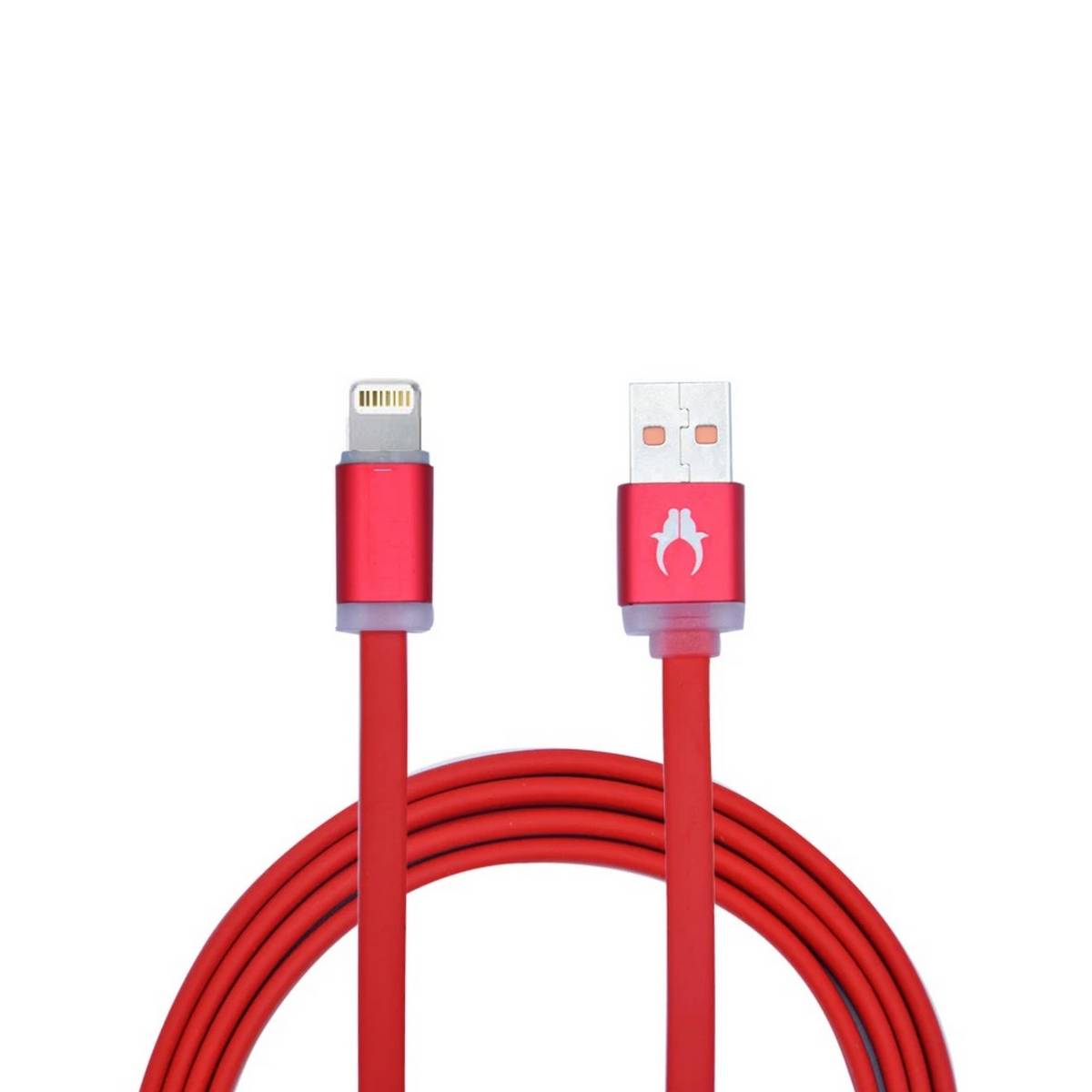 2 Meters Data Charging Flat Cable for iPhone - Techmanistan in Pakistan