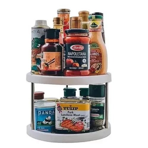 2 - Tier Rotatable Storage Rack - Techmanistan in Pakistan