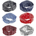 Styling Head Wrap Paisley Hair Bandana Headband Techmanistan