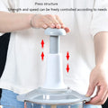 2000ml Multifunctional Hand Press Chopper with 4 Blades - Techmanistan in Pakistan