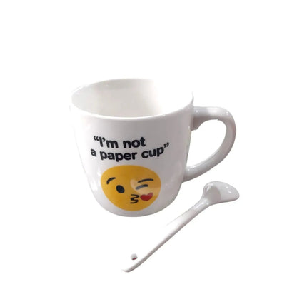 200ml Coffee Mug & Spoon Set - Techmanistan in Pakistan