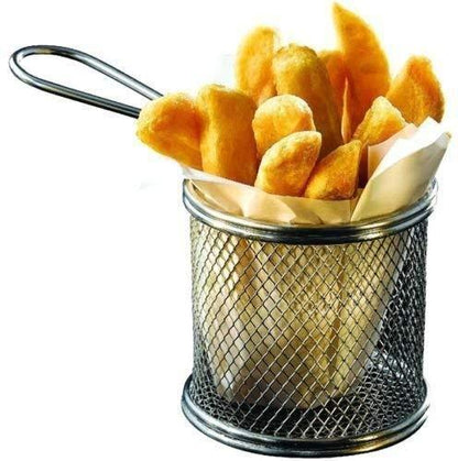 Mini Round Fry Basket My Store