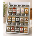 Set of 15 Spice Bottles with Stand, 3-Tier Spice Organizer