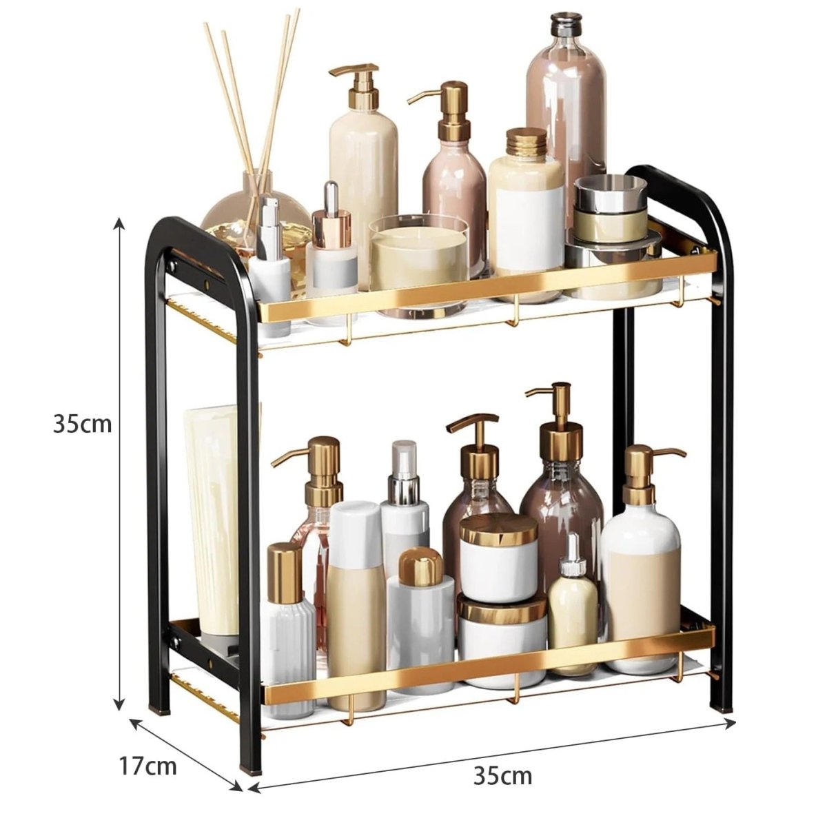 2/3 Tier Bathroom Countertop Organizer, - Techmanistan in Pakistan