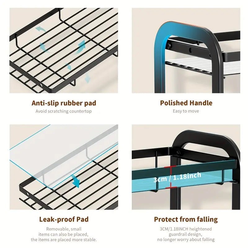 2/3 Tier Bathroom Countertop Organizer, - Techmanistan in Pakistan