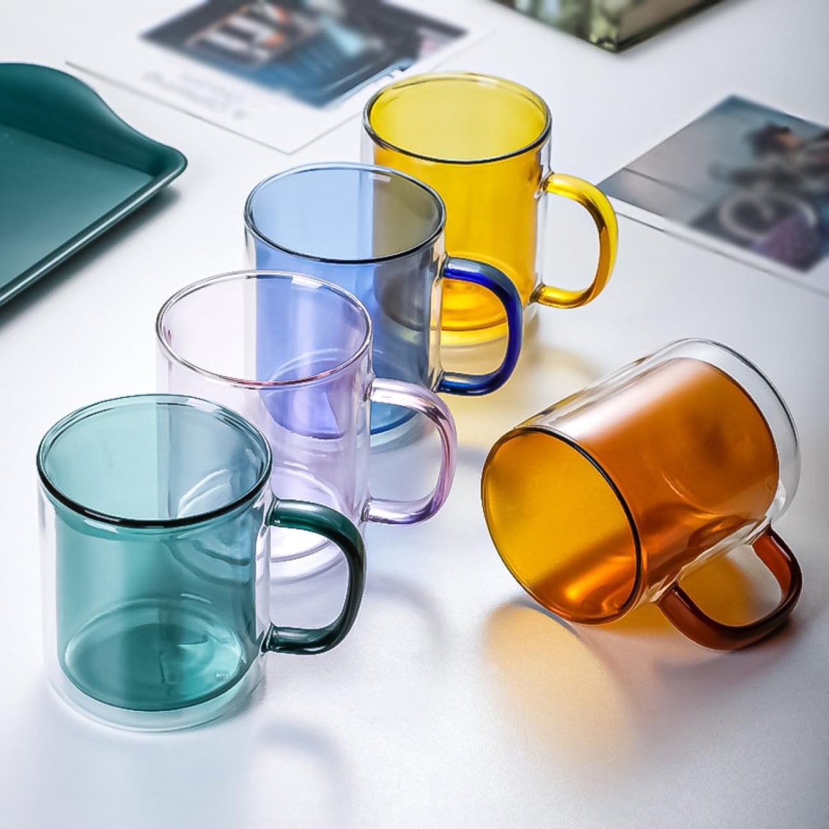 250ml Double Wall Glass Mug - Techmanistan in Pakistan