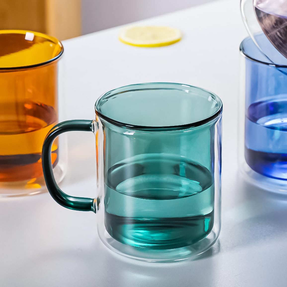 250ml Double Wall Glass Mug - Techmanistan in Pakistan