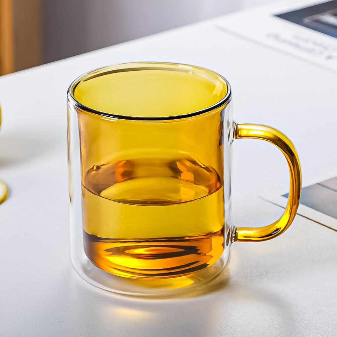 250ml Double Wall Glass Mug - Techmanistan in Pakistan