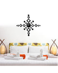 Acrylic Mirror Effect Wall Clock - Techmanistan