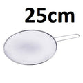 Stainless Steel Fine Mesh Splatter Screen With Handle
