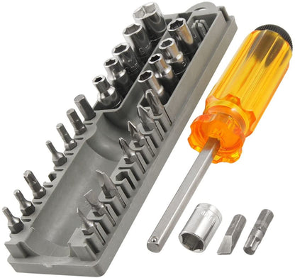 28 - Piece Screwdriver Bit Set with Storage Case – Multi - Use Tool Kit - Techmanistan in Pakistan
