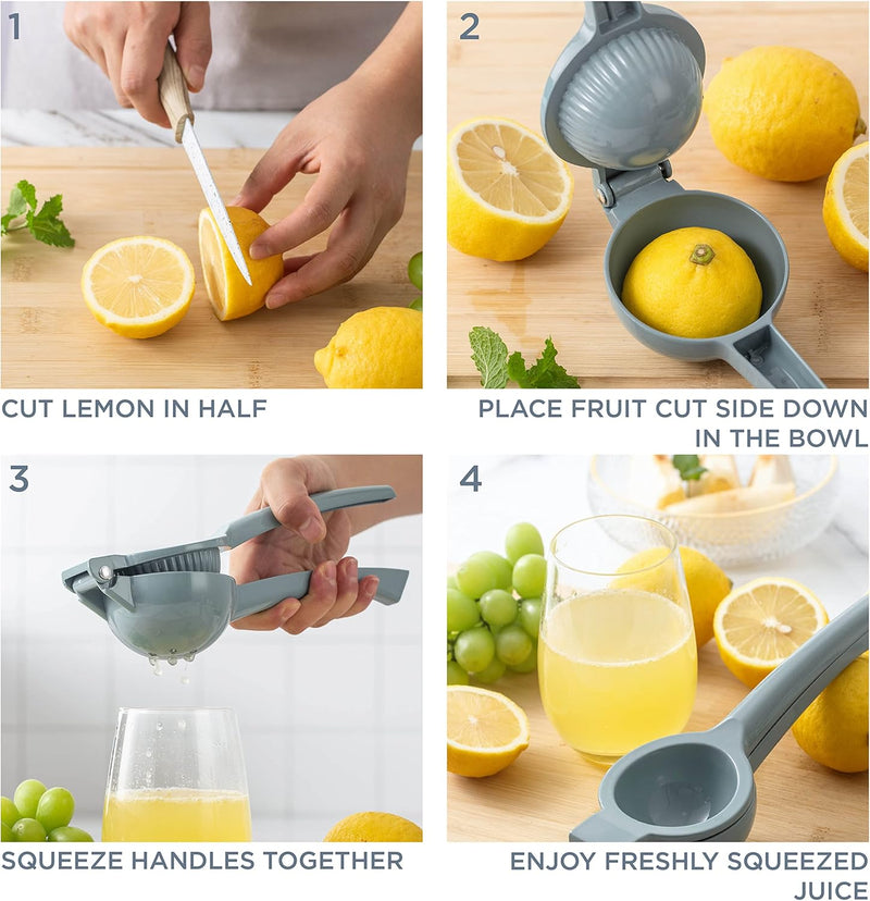 Plastic Citrus Press Lemon Squeezer – Easy Juicer for Home Use