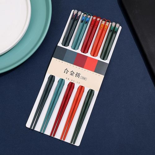 Pair of 5 - Reusable Chopsticks