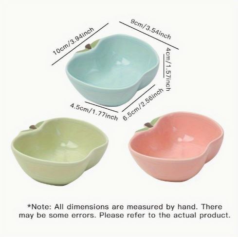 Ceramic Apple Bowl Kid Bowl