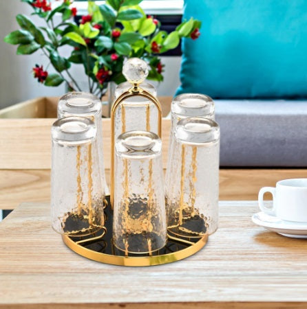Rotating Bottle Drying Rack Glass Cup Holder Techmanistan