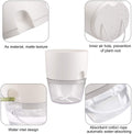 Indoor Plastic Self Watering Flower Pot With Cotton Rope & Container For Water My Store