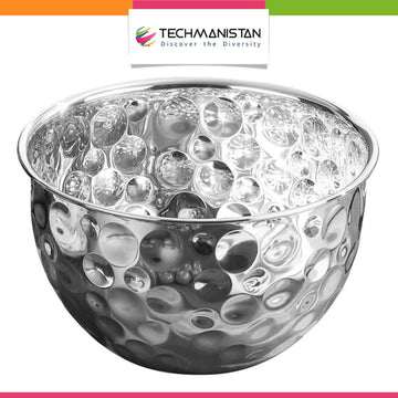 Stainless Steel Hammer Design Mixing Bowls