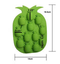 Multifunctional Random Color Silicone 12 Cavity Pineapple Style Ice Tray, Chocolate Ice Maker Mold, Ice Cube Mold Tray, Jelly Maker Mold, Candy Mold My Store