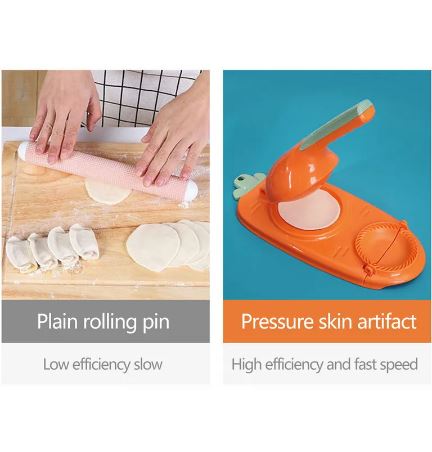 2in1 Dumpling Dough Press & Dumpling Maker Mould - Techmanistan in Pakistan