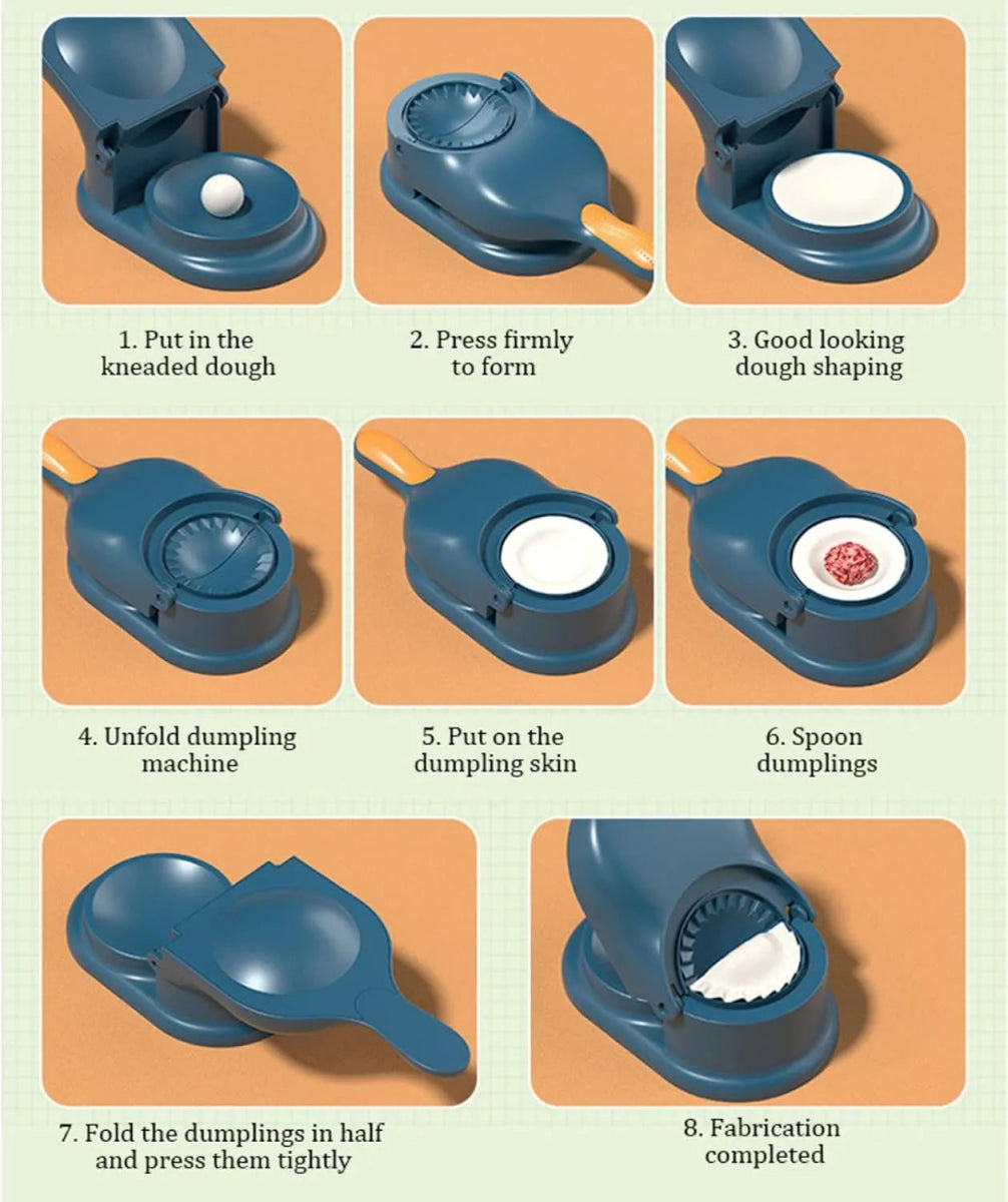2in1 Dumplings Maker Mold - Techmanistan in Pakistan