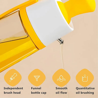 2in1 Oil Dropper & Glass Oil Dispenser - Techmanistan in Pakistan