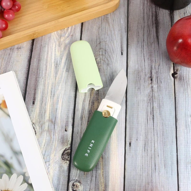2in1 Vegetable Peeler & Knife With Protective Case - Techmanistan in Pakistan