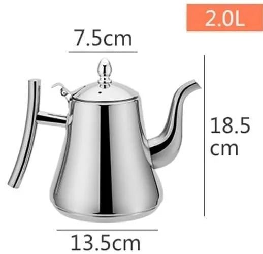 2L Capacity Stove Top Kettle Tea Pot - Techmanistan in Pakistan