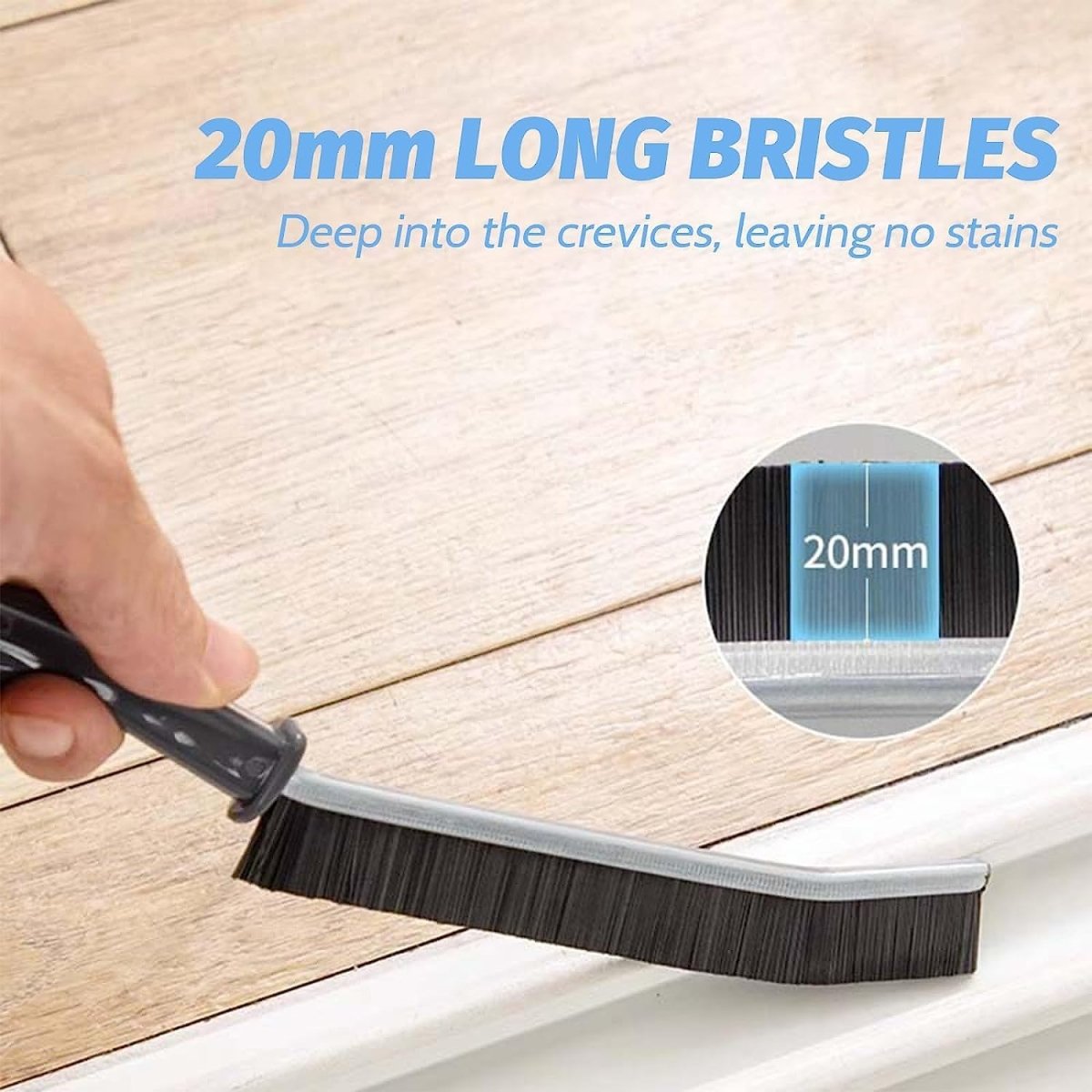 2Pcs Set - Plastic Gap Cleaning Brush - Techmanistan in Pakistan