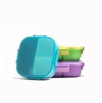 3 Compartments Bento Box With Spoon - Techmanistan