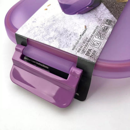 3 Compartments Bento Box With Spoon - Techmanistan