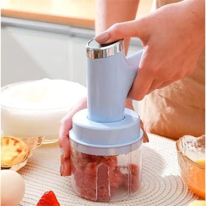 3 in 1 USB Rechargeable Electric Chopper, Beater and Whisker - Techmanistan in Pakistan