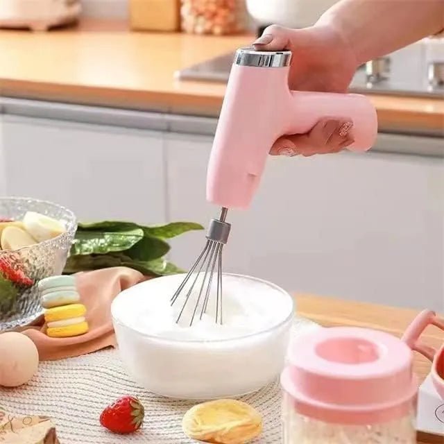 3 in 1 USB Rechargeable Electric Chopper, Beater and Whisker - Techmanistan in Pakistan