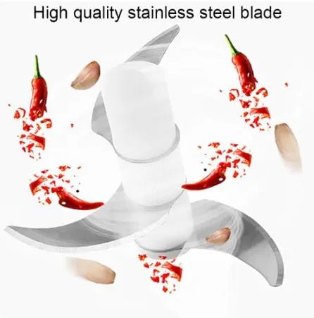 3 in 1 USB Rechargeable Electric Chopper, Beater and Whisker - Techmanistan in Pakistan